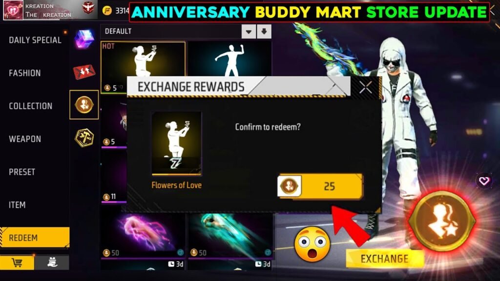 Free Fire Max Redeem News