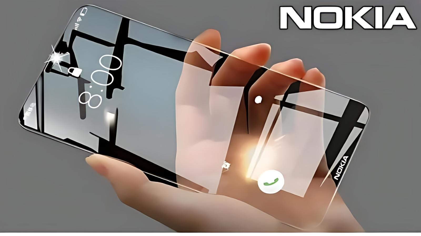 Nokia Transparent Smart phone 5G