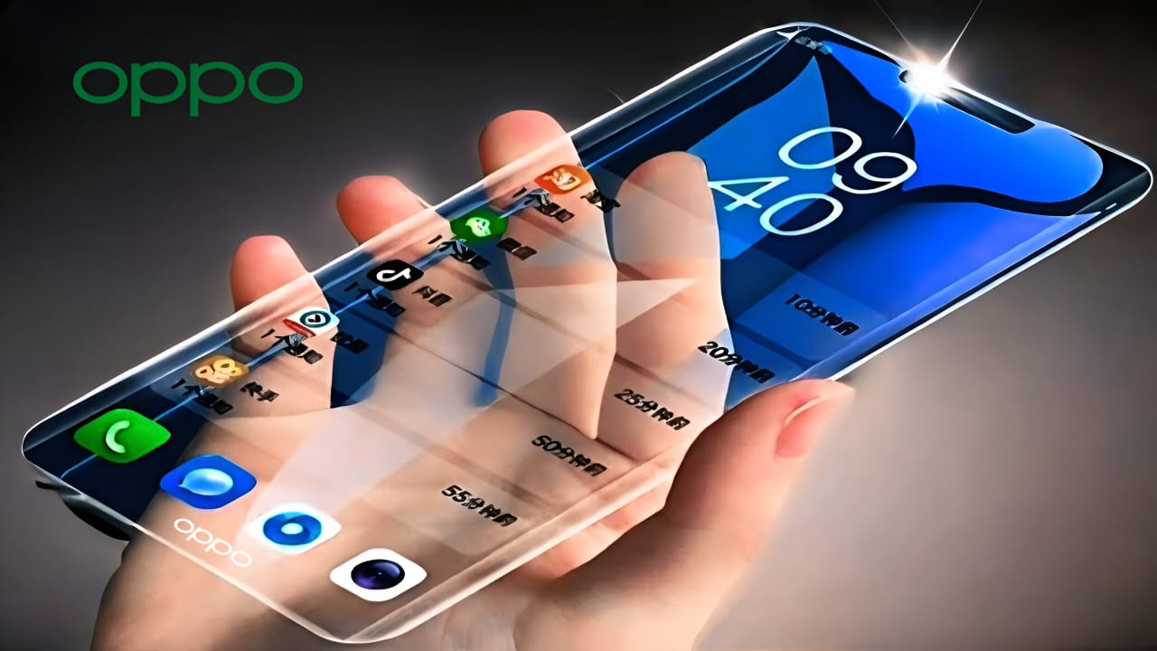 Oppo Transparent 5G Phone Look